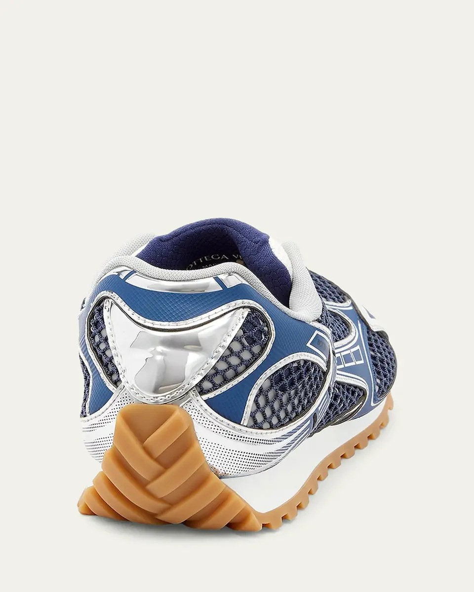Bottega Veneta Women's Orbit Metallic Net Runner Sneakers | Thumbnail 13 Bottega Veneta Women's Orbit Metallic Net Runner Sneakers | Thumbnail 13