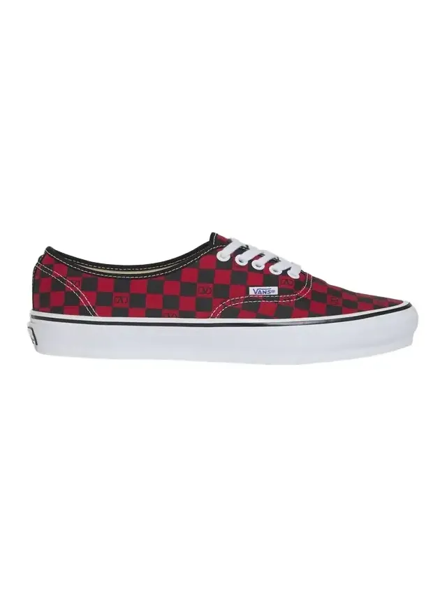 x Vans Men's Tess St VLogo Check Canvas Low-Top Sneakers x Vans Men's Tess St VLogo Check Canvas Low-Top Sneakers