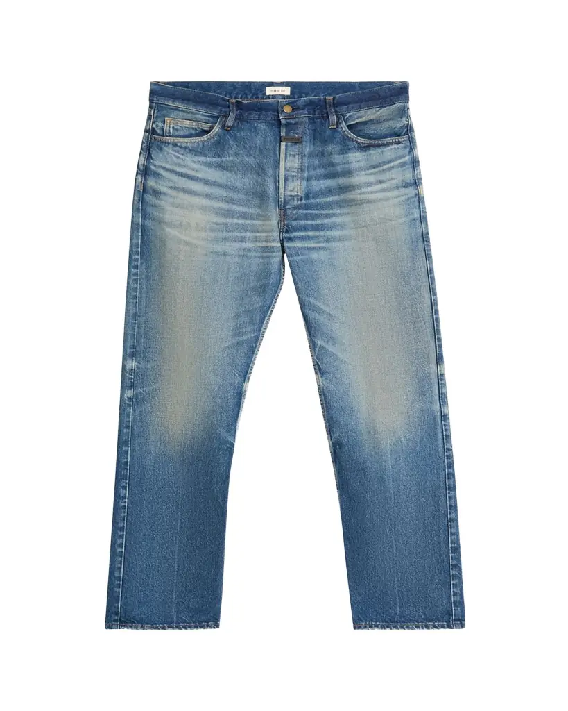 Fear of God Men's Relaxed Straight-Leg Denim Jeans | Image 1 Fear of God Men's Relaxed Straight-Leg Denim Jeans | Image 1