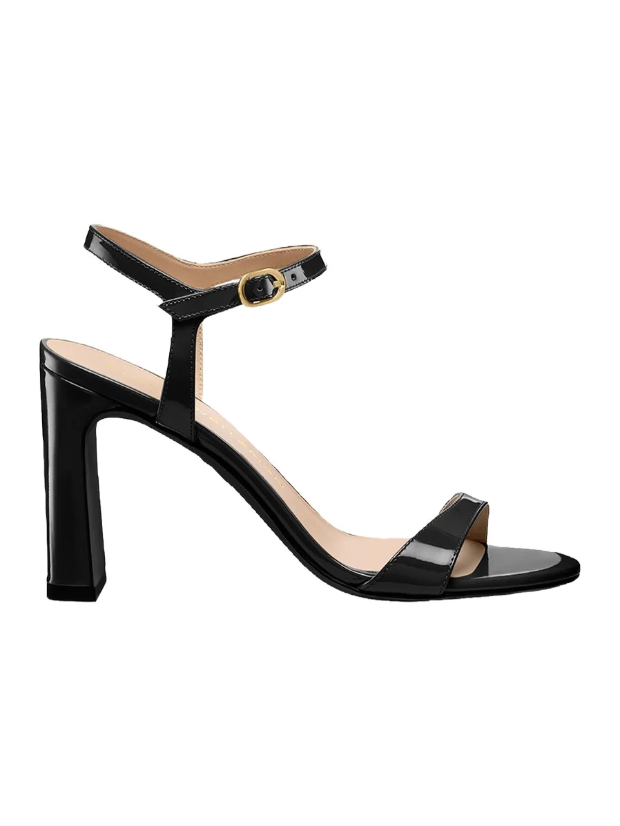 Babette Patent Leather Ankle-Strap Sandals Babette Patent Leather Ankle-Strap Sandals
