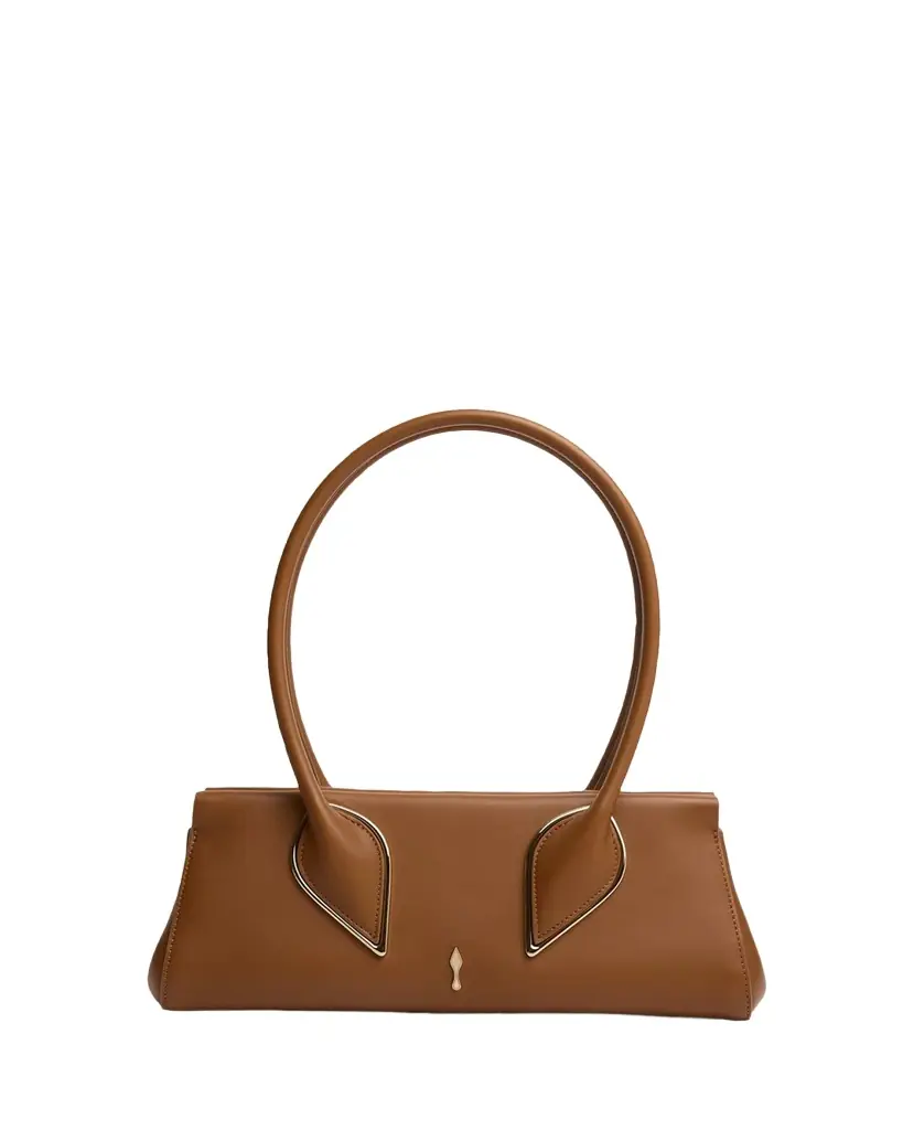Christian Louboutin Venus Calf Leather Baguette Shoulder Bag | Image 1 Christian Louboutin Venus Calf Leather Baguette Shoulder Bag | Image 1