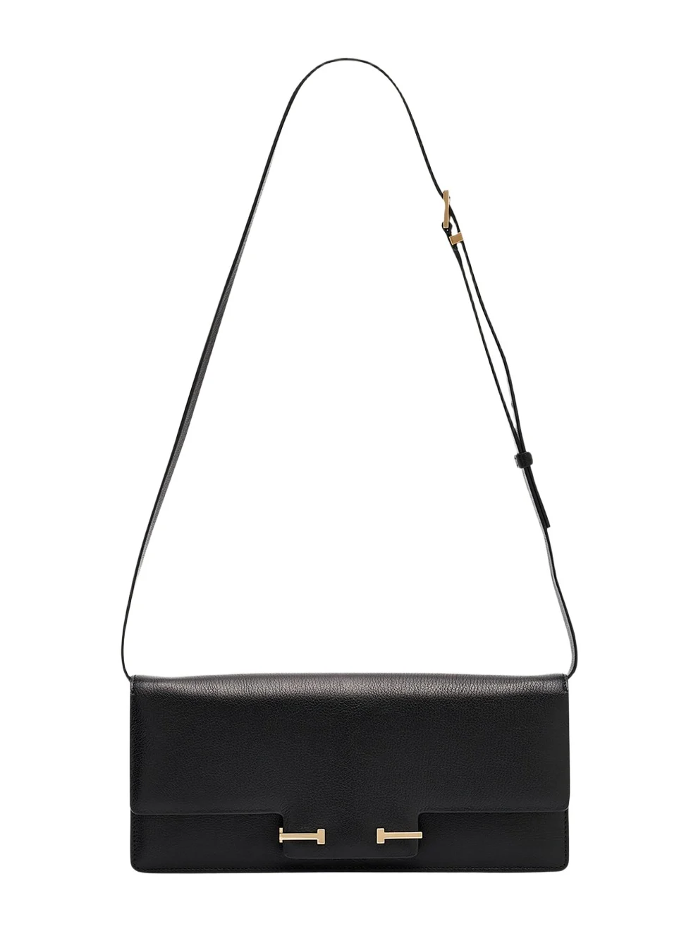 East-West Supple Grain Leather Shoulder Bag East-West Supple Grain Leather Shoulder Bag