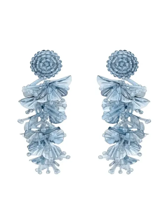 Sequin Tassel Drop Earrings