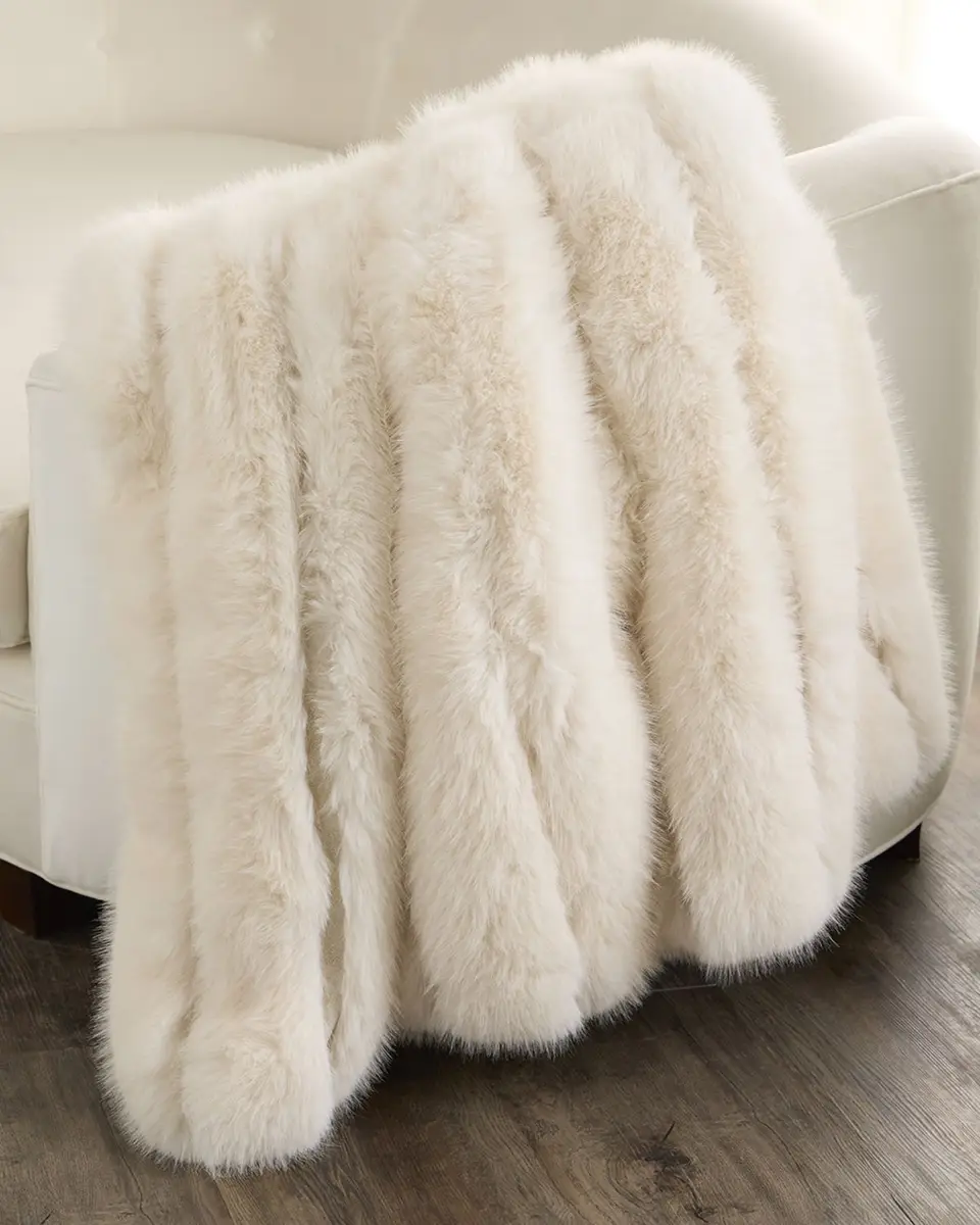 Lyla Grant Faux Fox Throw, 60" x 72" | Thumbnail 2 Lyla Grant Faux Fox Throw, 60" x 72" | Thumbnail 2