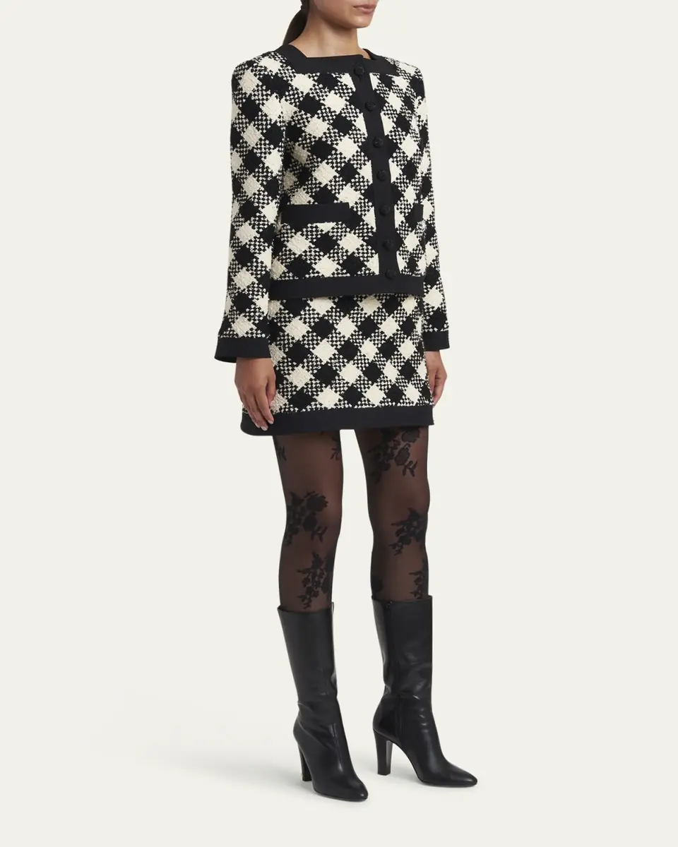 Valentino Garavani 100mm Hotty Leather Mid-Calf Boots | Thumbnail 3