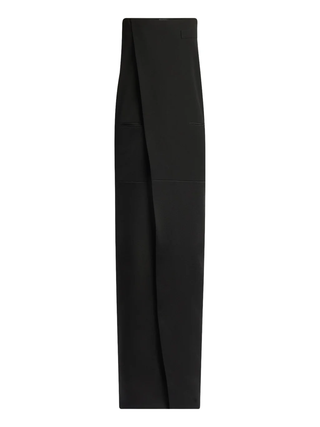 Tom Ford Strapless Column Wrap Evening Gown