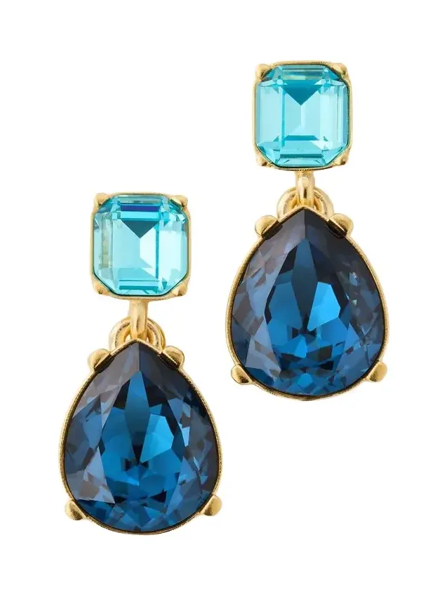 Crystal Drop Earrings Crystal Drop Earrings