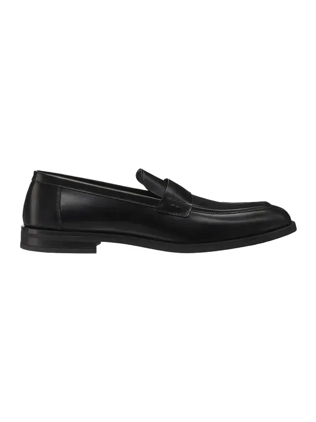 Men's Club Brushed Leather Slip-On Loafers Men's Club Brushed Leather Slip-On Loafers