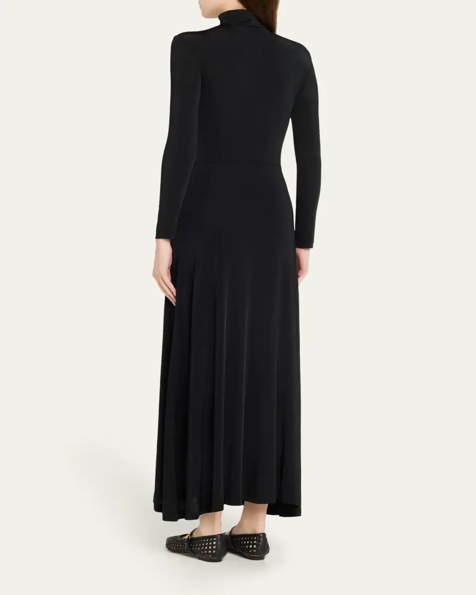 Ulla Johnson Koa Ruched Jersey Turtleneck Maxi Dress | Thumbnail 7 Ulla Johnson Koa Ruched Jersey Turtleneck Maxi Dress | Thumbnail 7