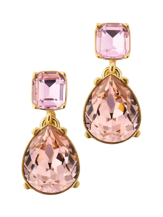 Crystal Drop Earrings Crystal Drop Earrings