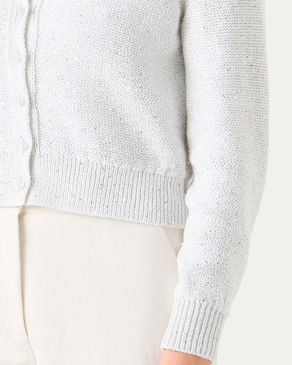 Akris Knit Cardigan with Sequins | Thumbnail 5