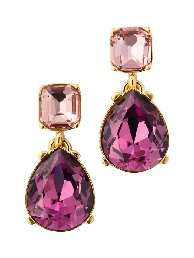 Crystal Drop Earrings Crystal Drop Earrings