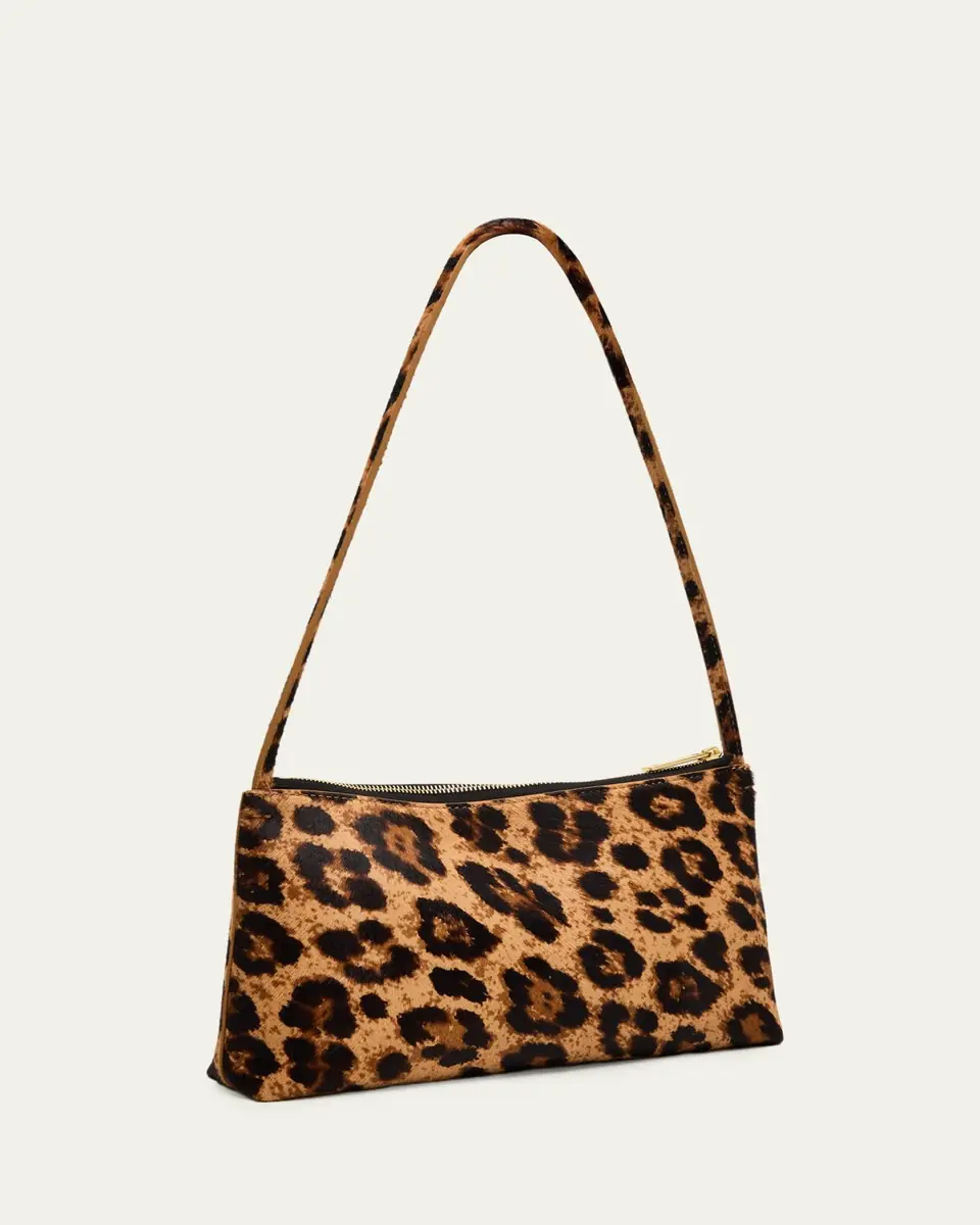 Mansur Gavriel Gaia Animal-Print Calf Hair Shoulder Bag | Thumbnail 3 Mansur Gavriel Gaia Animal-Print Calf Hair Shoulder Bag | Thumbnail 3
