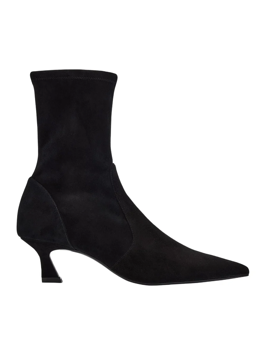 50mm Vinnie Suede Stretch Booties 50mm Vinnie Suede Stretch Booties