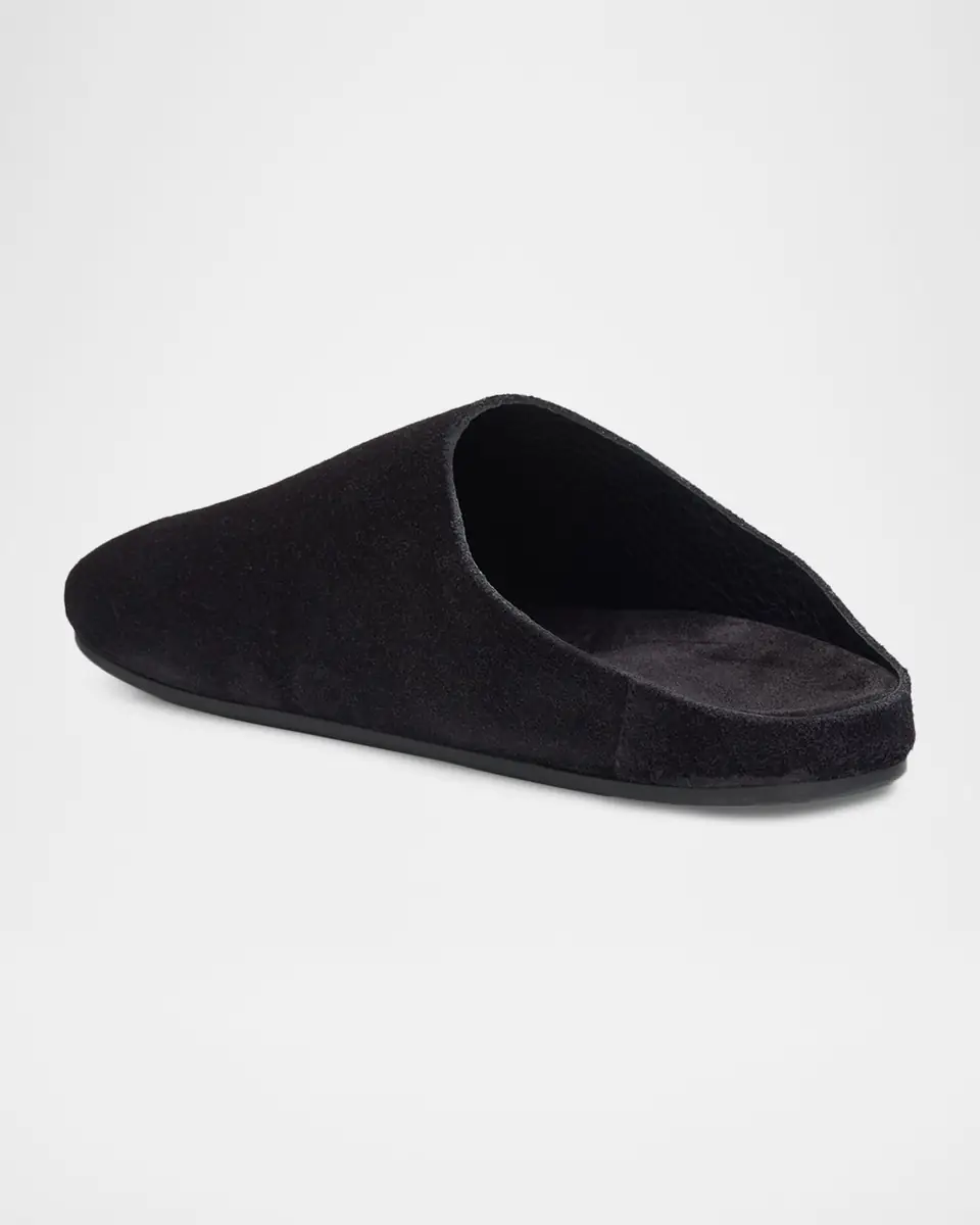 THE ROW Hudson Suede Slide Mules | Thumbnail 3 THE ROW Hudson Suede Slide Mules | Thumbnail 3