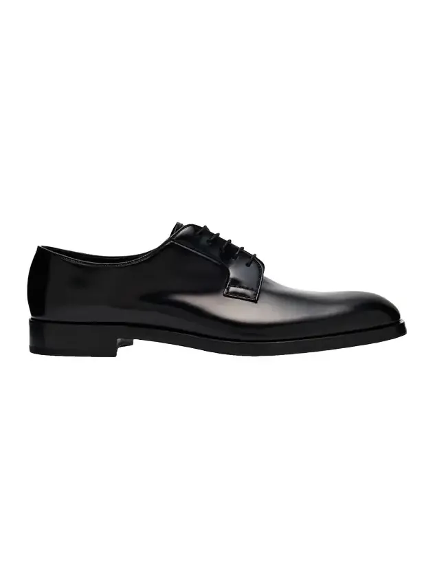 Men's Brushed Leather Derby Shoes Men's Brushed Leather Derby Shoes