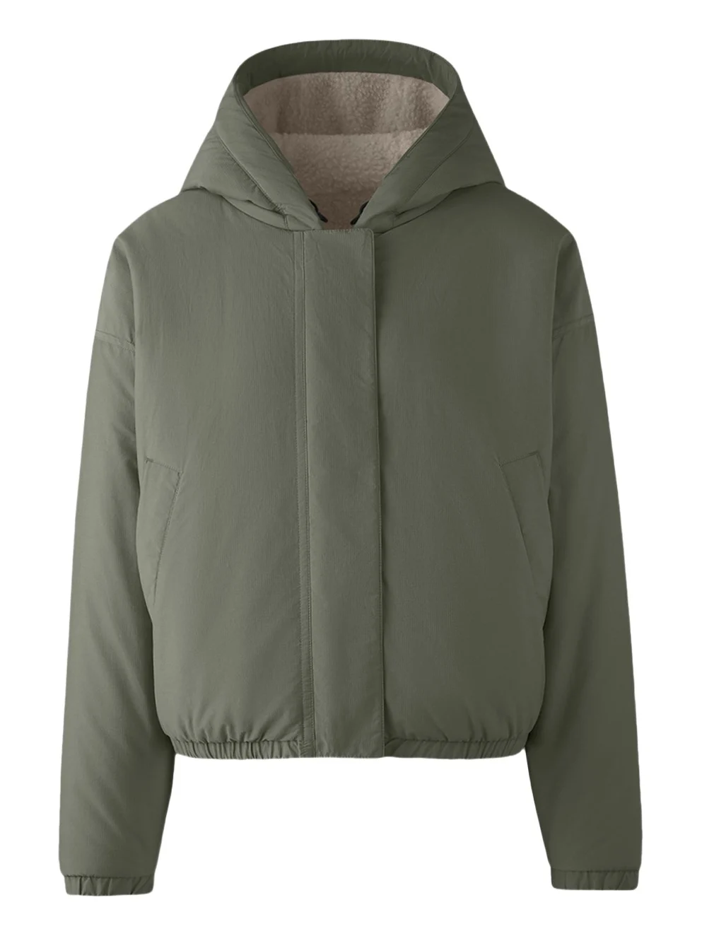 Alberni Reversible Fleece Bomber Jacket