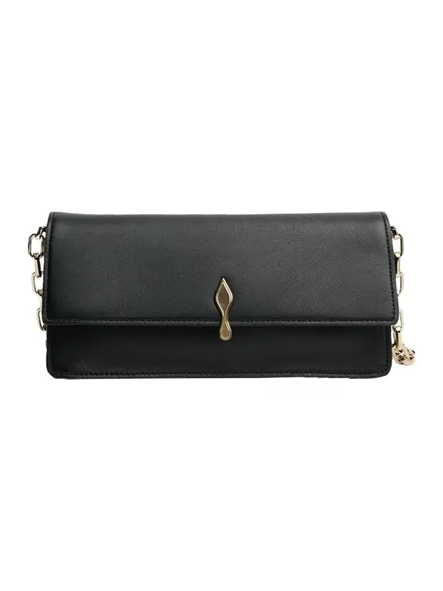 Bettina Nappa Leather Crossbody Bag
