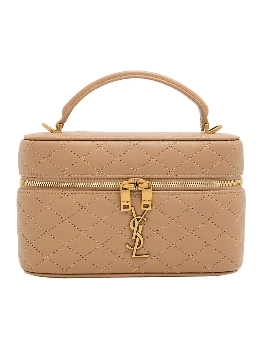 Gaby Vanity Quilted Leather Bag Gaby Vanity Quilted Leather Bag