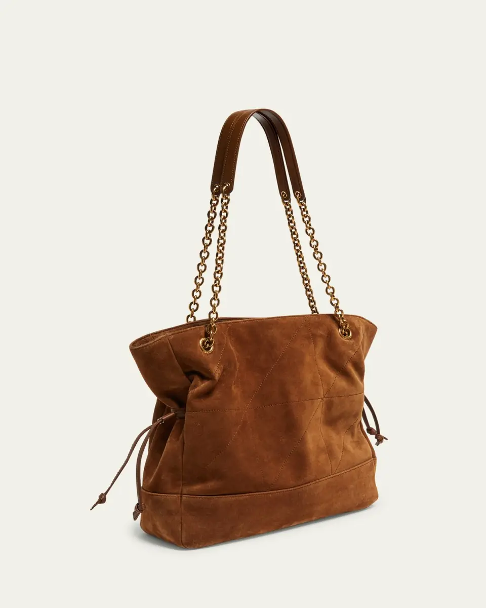 Saint Laurent Jamie 4.3 Medium YSL Tote Bag in Suede | Thumbnail 3 Saint Laurent Jamie 4.3 Medium YSL Tote Bag in Suede | Thumbnail 3