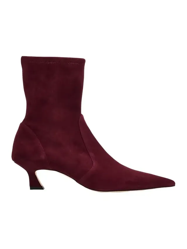 50mm Vinnie Suede Stretch Booties 50mm Vinnie Suede Stretch Booties