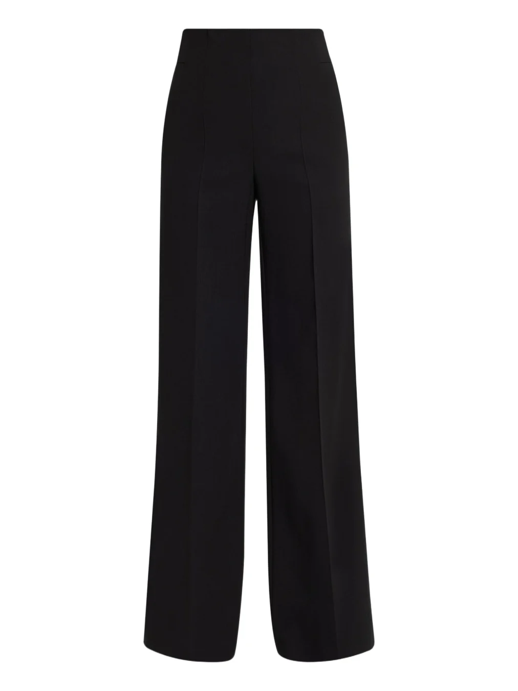 Double-Face Wool Bootcut Trousers