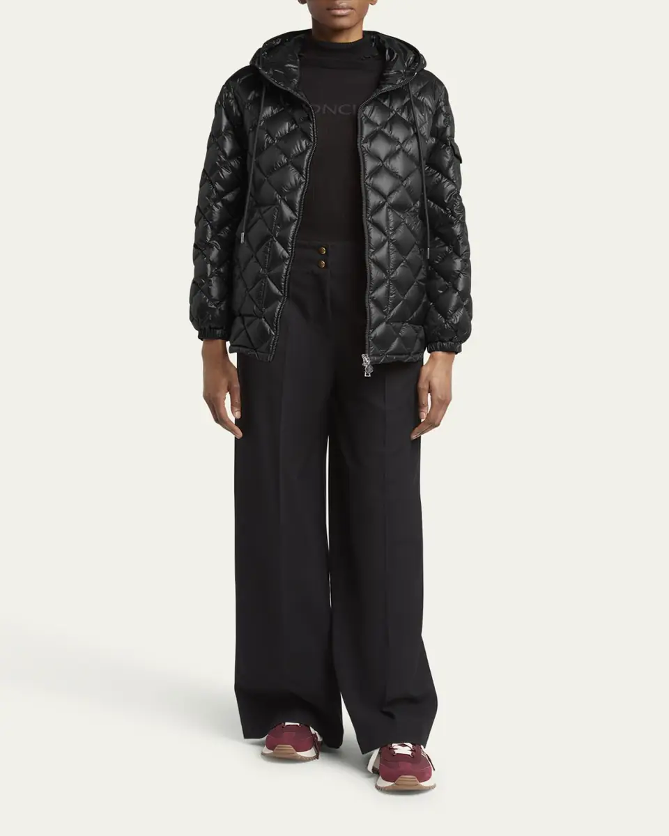 Moncler Short Padded Down Jacket | Thumbnail 2 Moncler Short Padded Down Jacket | Thumbnail 2