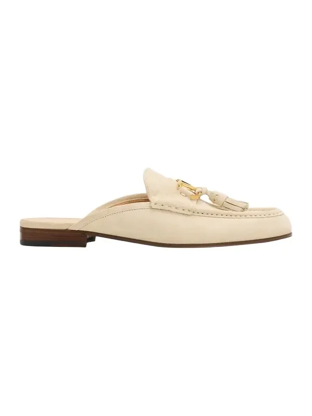 VLogo Signature Suede Loafer Mules VLogo Signature Suede Loafer Mules