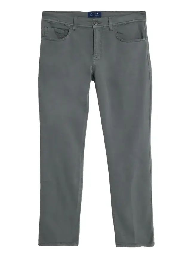 Men's Cotton and Cashmere Slim Five-Pocket Pants Men's Cotton and Cashmere Slim Five-Pocket Pants