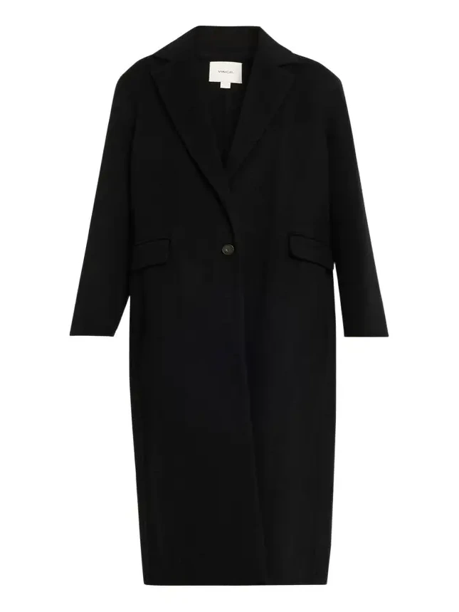 Cashmere-Wool Single-Breasted Coat Cashmere-Wool Single-Breasted Coat