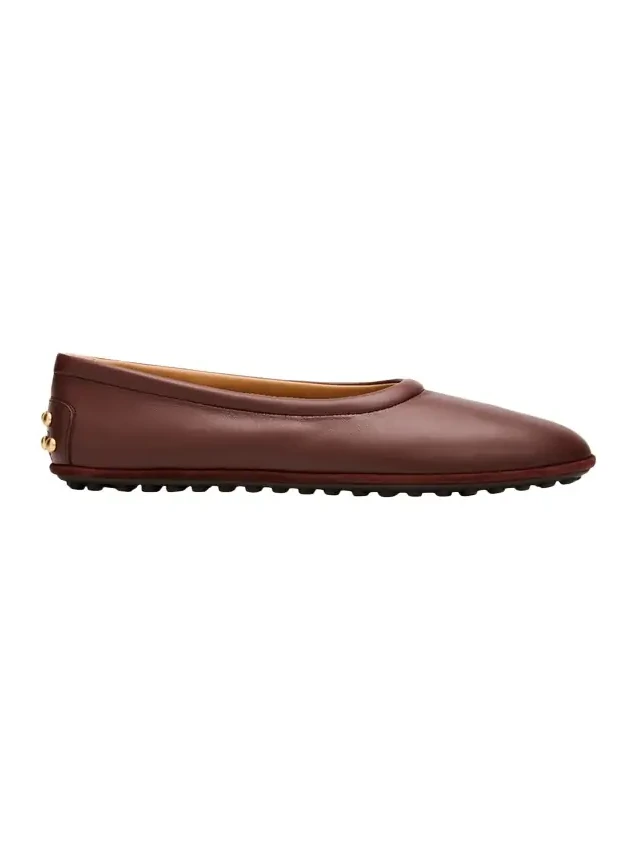 Metal Dots Nappa Leather Ballerina Flats Metal Dots Nappa Leather Ballerina Flats