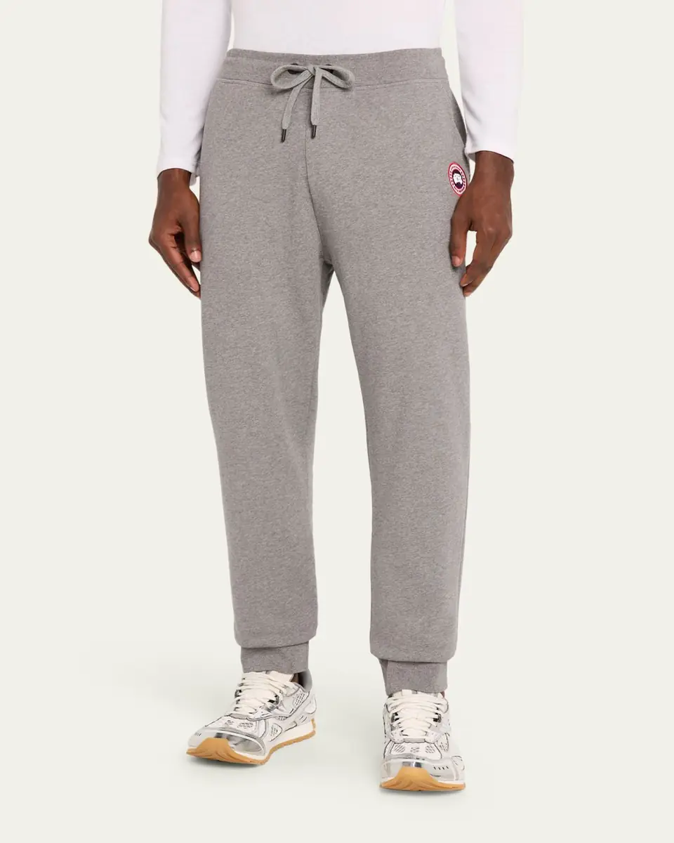 Canada Goose Men's Huron Logo-Patch Sweatpants | Thumbnail 12 Canada Goose Men's Huron Logo-Patch Sweatpants | Thumbnail 12
