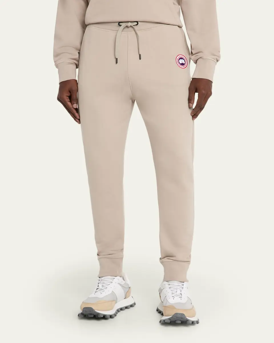 Canada Goose Men's Huron Logo-Patch Sweatpants | Thumbnail 8 Canada Goose Men's Huron Logo-Patch Sweatpants | Thumbnail 8