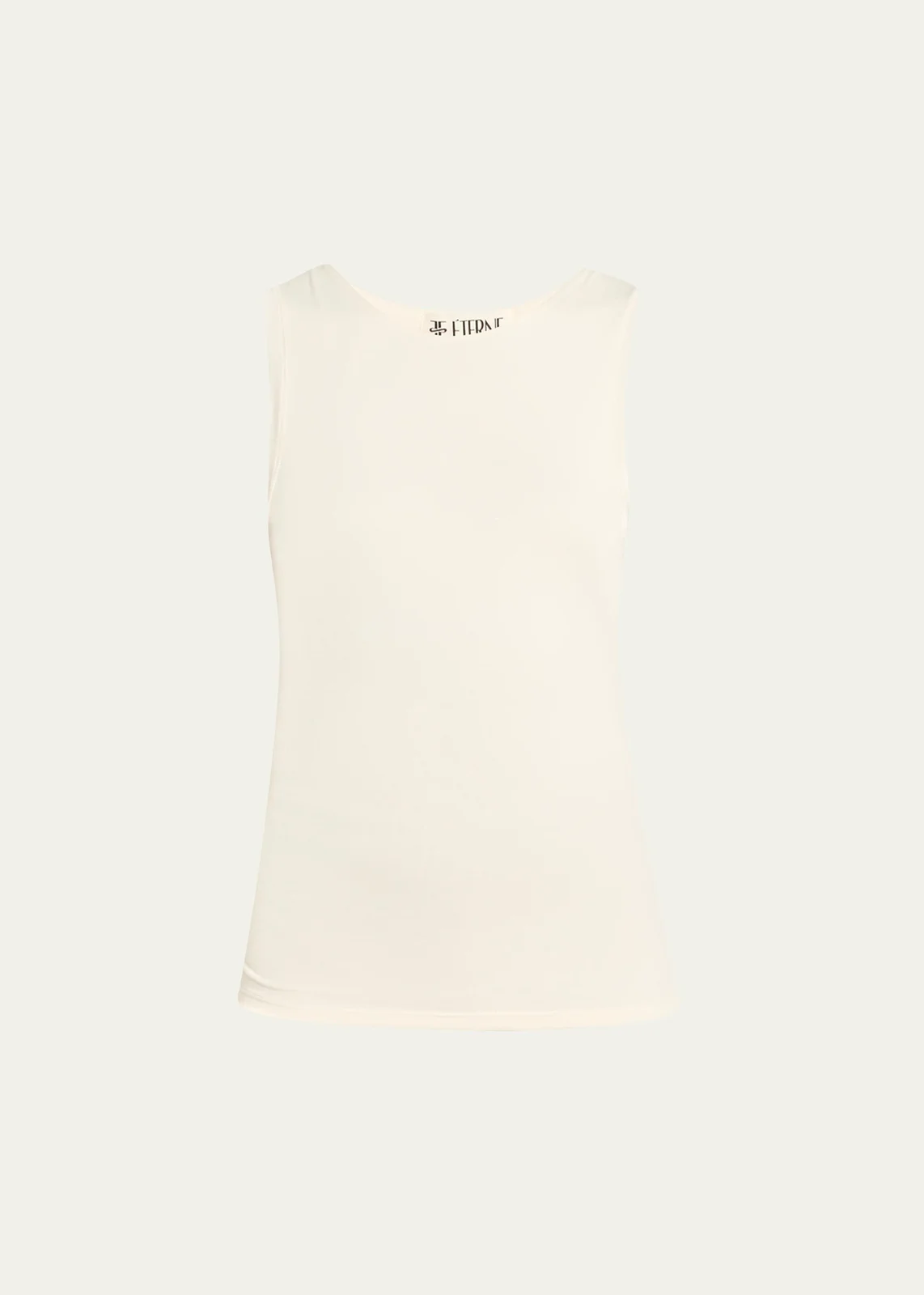 Sleeveless Crewneck Top