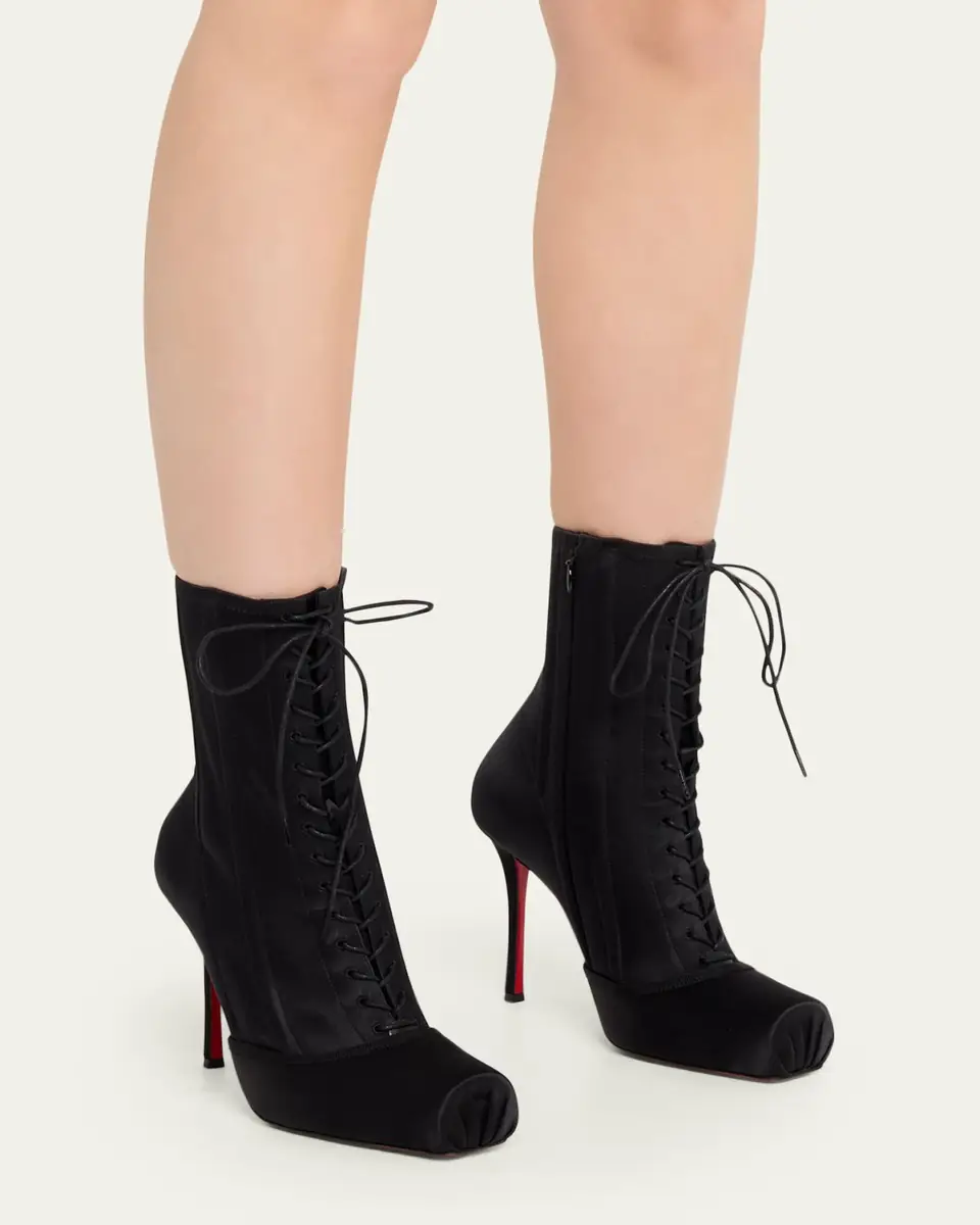 Christian Louboutin 100mm Pavlova Satin Booties | Thumbnail 7 Christian Louboutin 100mm Pavlova Satin Booties | Thumbnail 7