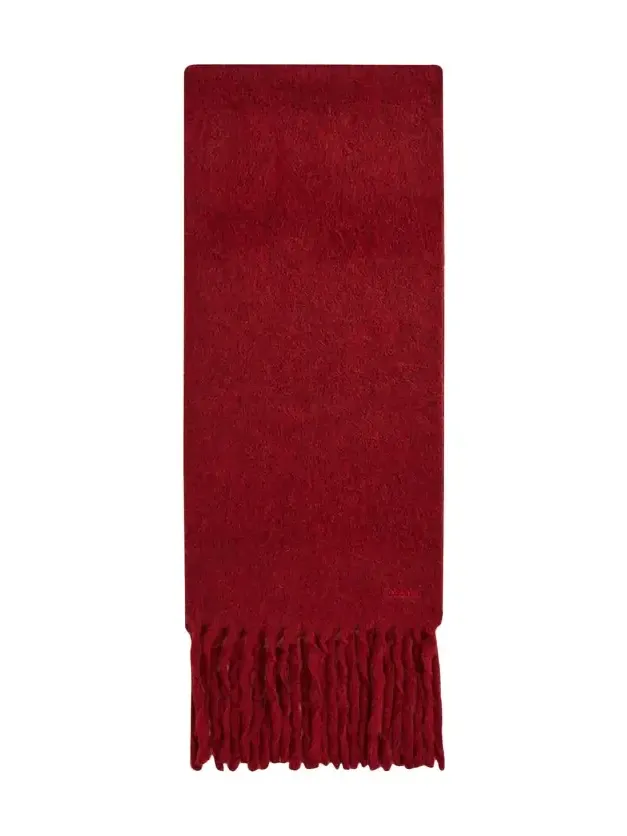 Max Mara Osso Fringed Alpaca Scarf