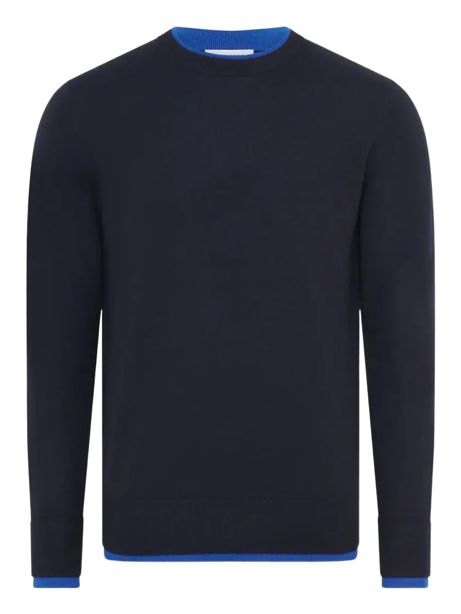 Men's Wells Cashmere Silk Crewneck Sweater Men's Wells Cashmere Silk Crewneck Sweater