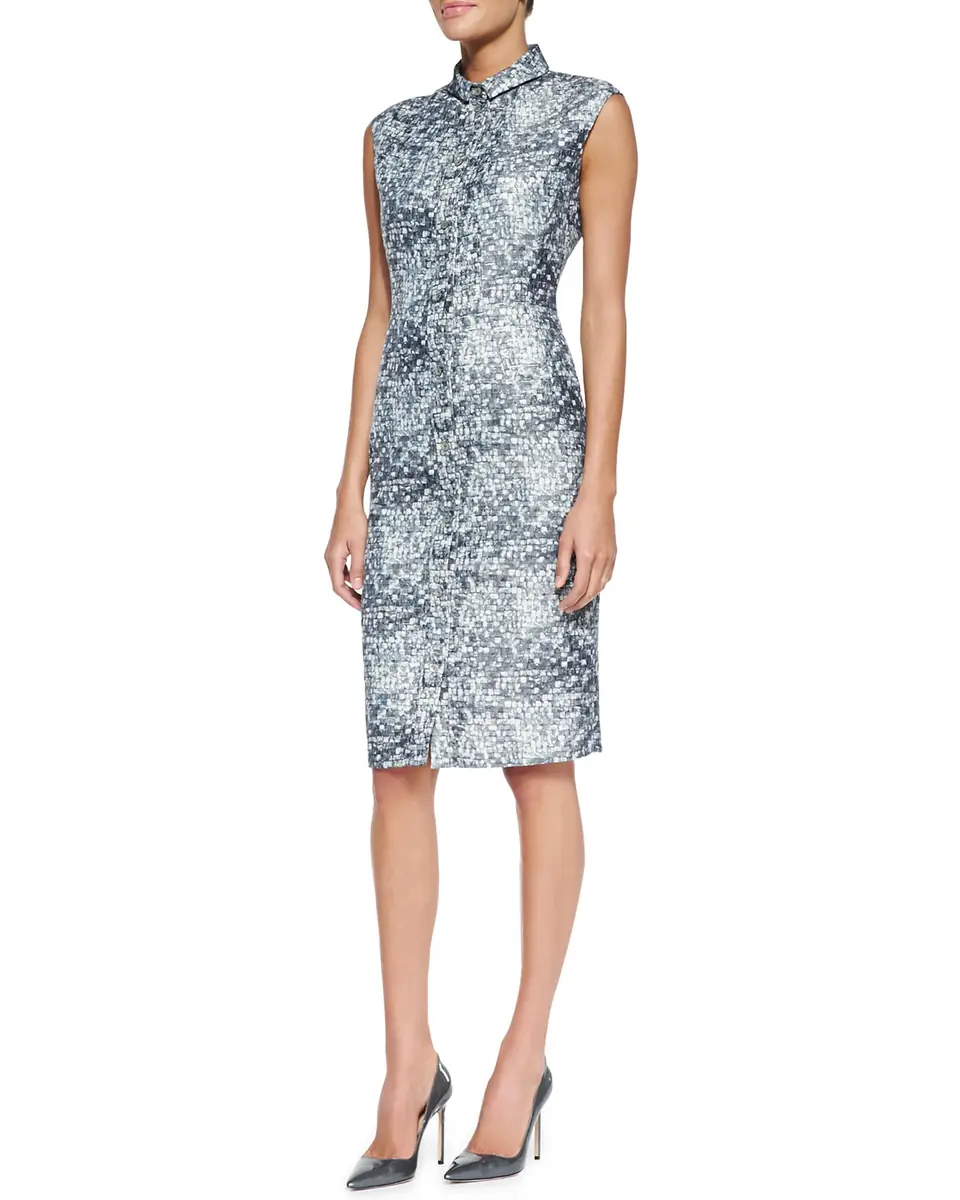 Alaïa Fluid Jersey Bow Dress | Thumbnail 7