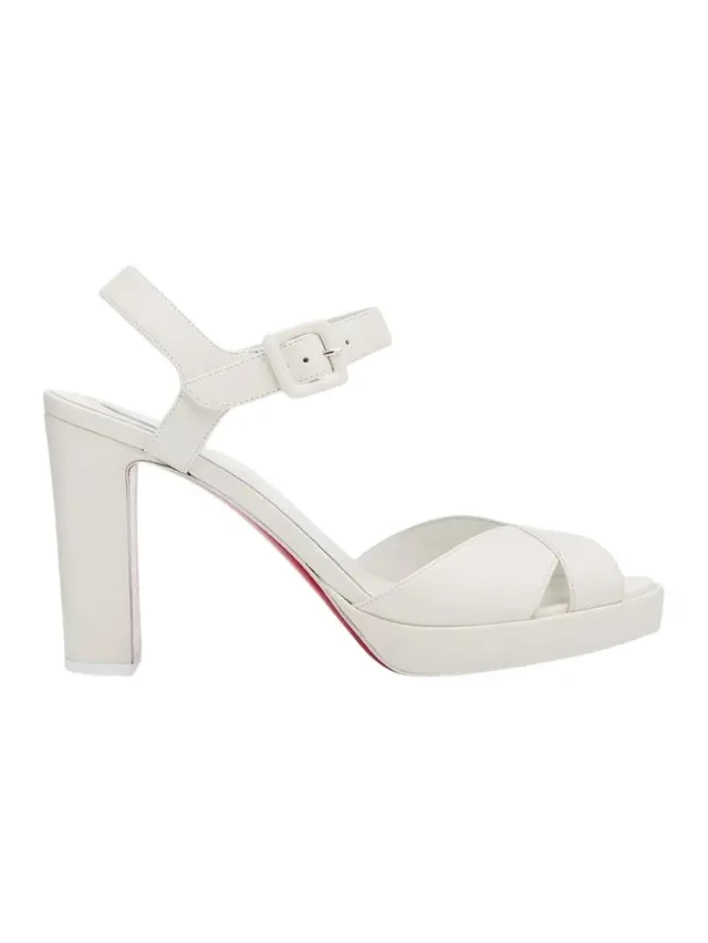 100mm Cora Leather Sandals 100mm Cora Leather Sandals