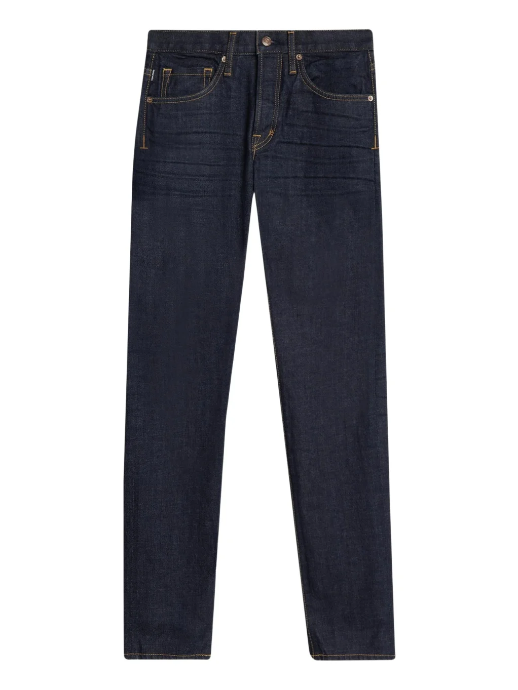 Men's Stretch Selvedge Denim Straight-Leg Jeans Men's Stretch Selvedge Denim Straight-Leg Jeans