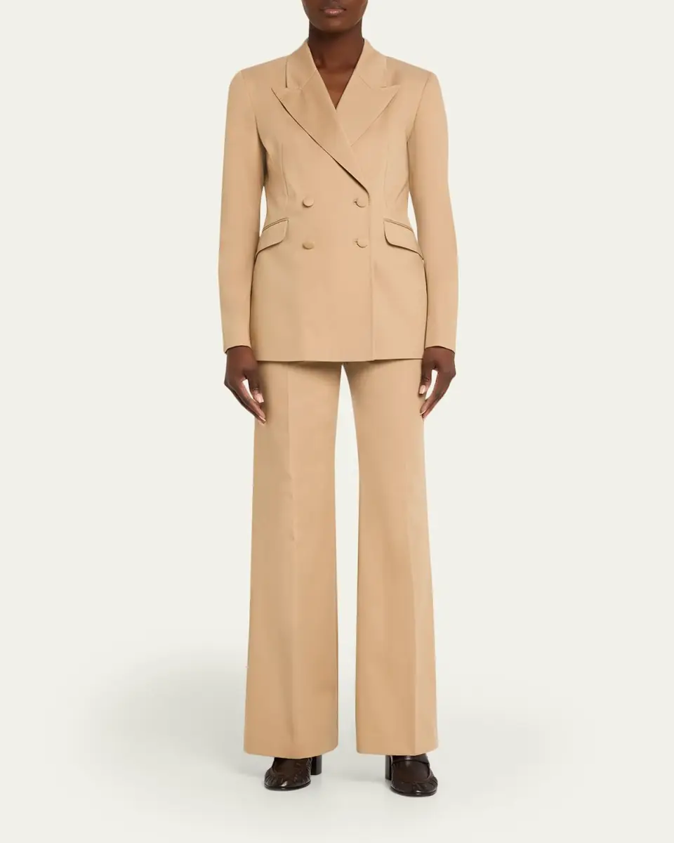 Gabriela Hearst Vesta Cotton Twill Flare Pants | Thumbnail 2 Gabriela Hearst Vesta Cotton Twill Flare Pants | Thumbnail 2