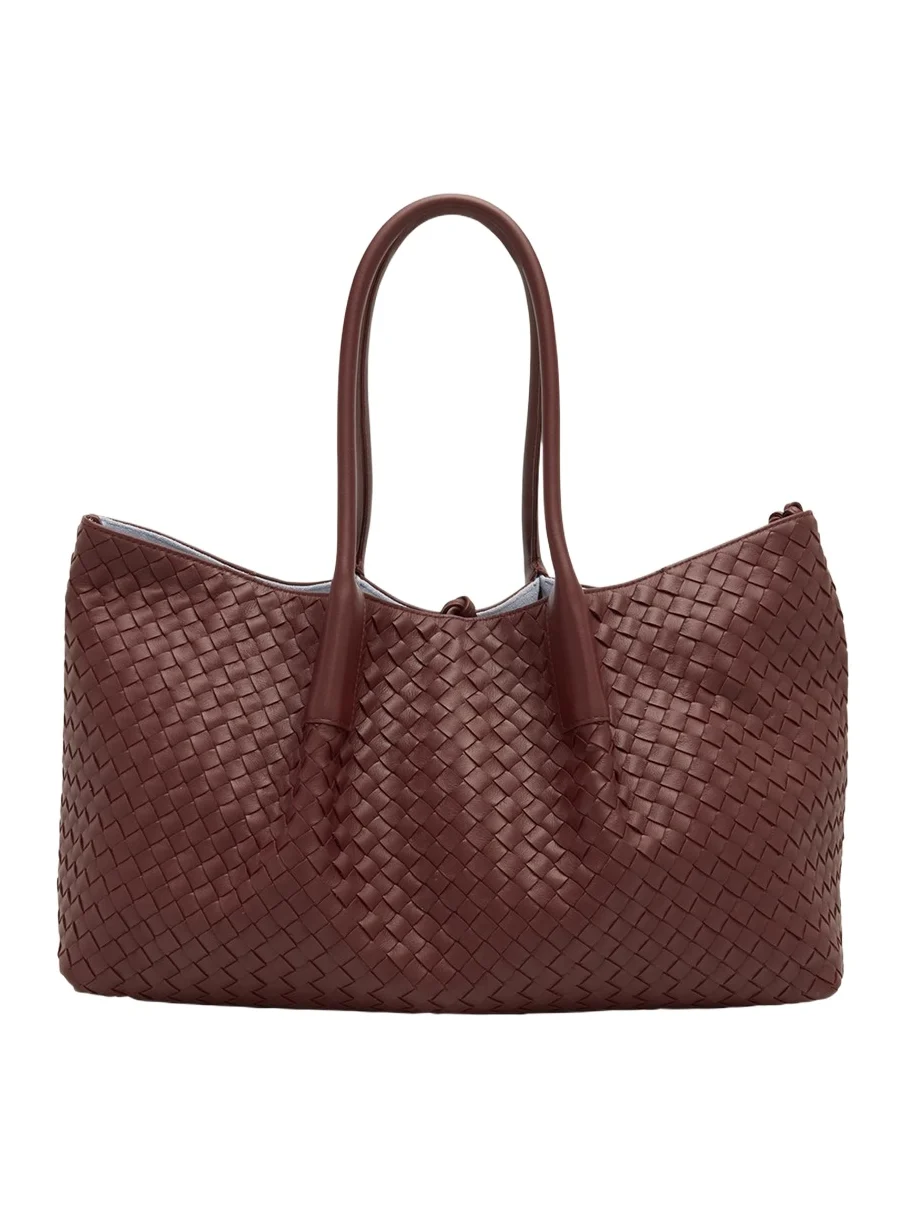 Bottega Veneta Large Pinacoteca Reversible Leather Tote Bag