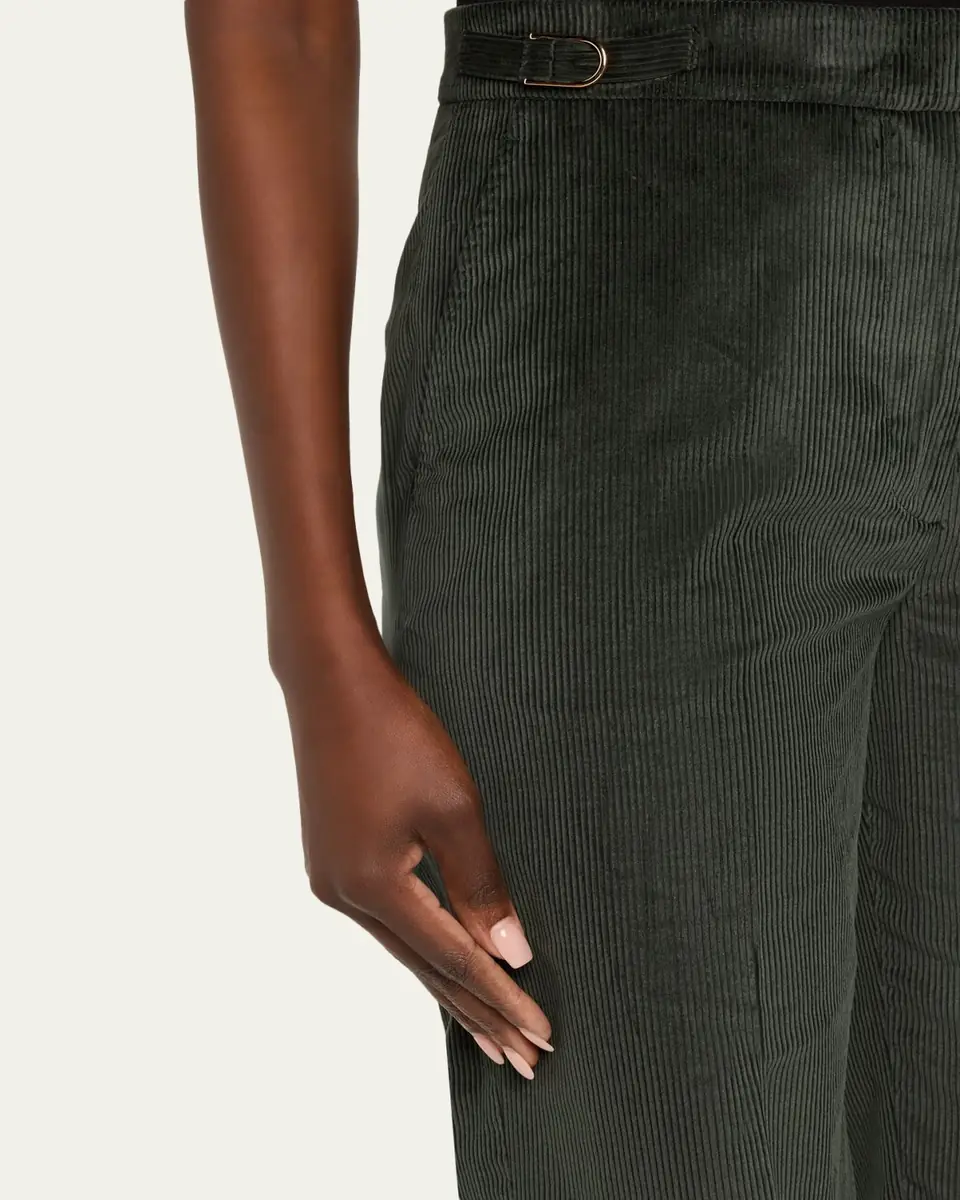 Gabriela Hearst Vesta High-Waist Cotton Corduroy Pants | Thumbnail 5 Gabriela Hearst Vesta High-Waist Cotton Corduroy Pants | Thumbnail 5