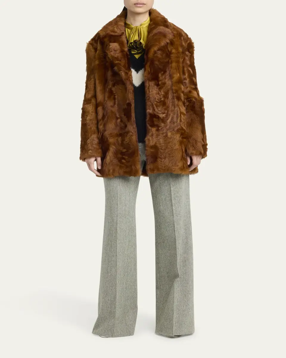 Valentino Garavani Pleated Wool-Blend Trousers | Thumbnail 2 Valentino Garavani Pleated Wool-Blend Trousers | Thumbnail 2