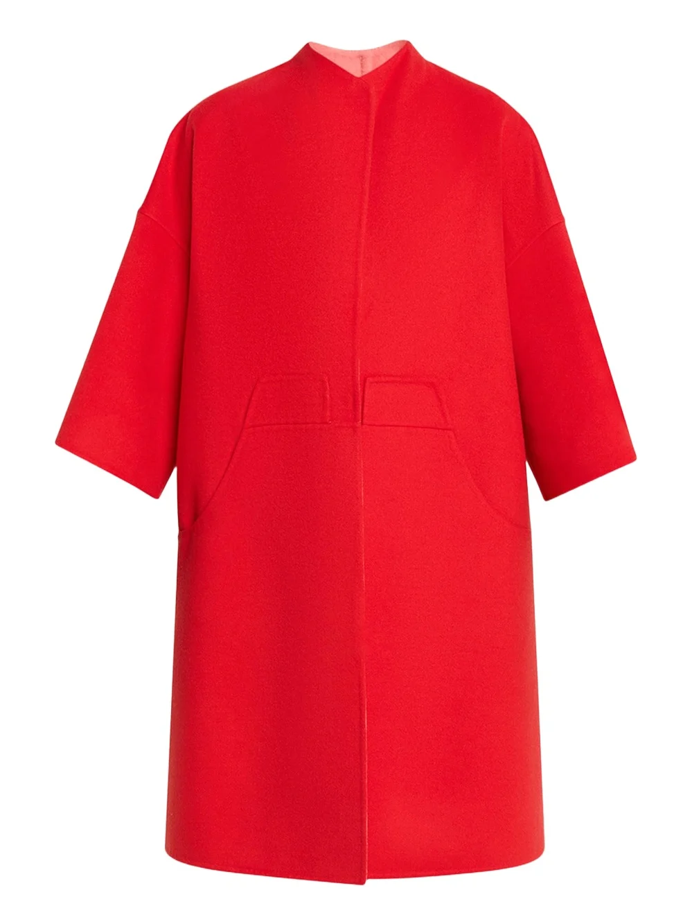 Giorgio Armani Bicolor Virgin Wool Coat