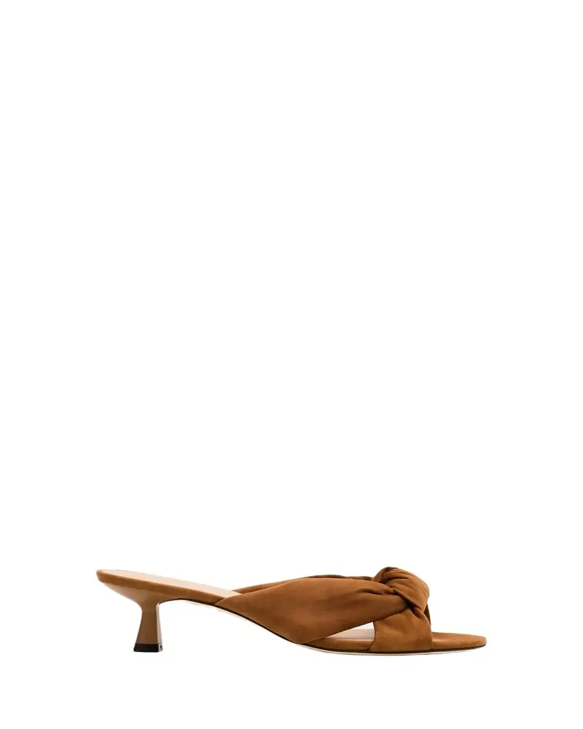 Stuart Weitzman 50mm Soplaya Suede Mule Sandals | Image 1 Stuart Weitzman 50mm Soplaya Suede Mule Sandals | Image 1