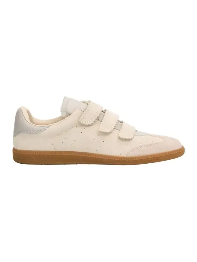 Beth Mixed Leather Triple-Grip Sneakers Beth Mixed Leather Triple-Grip Sneakers