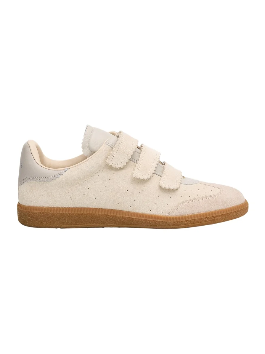 Beth Mixed Leather Triple-Grip Sneakers Beth Mixed Leather Triple-Grip Sneakers