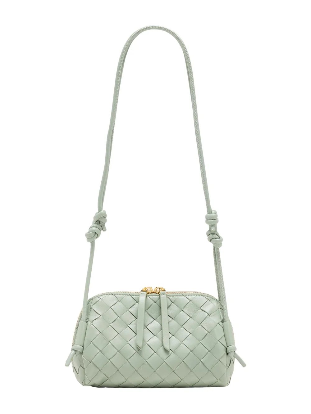 Zip Leather Pouch Shoulder Bag Zip Leather Pouch Shoulder Bag