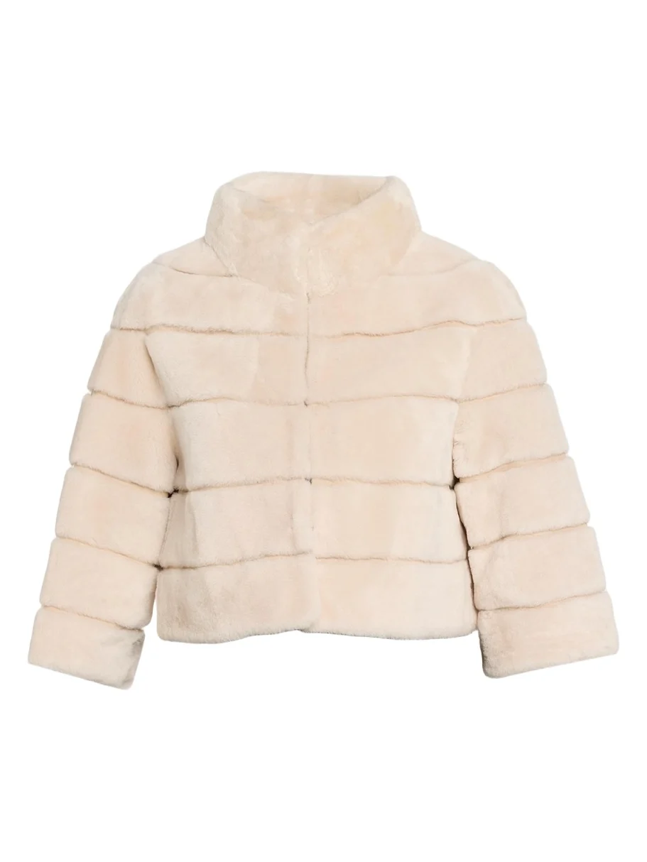 Lamb Shearling Bolero Jacket